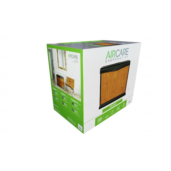 Aircare Humidifier, Console, 5 gal, 4,000 sq. ft., Console, Honey Oak - EA1407