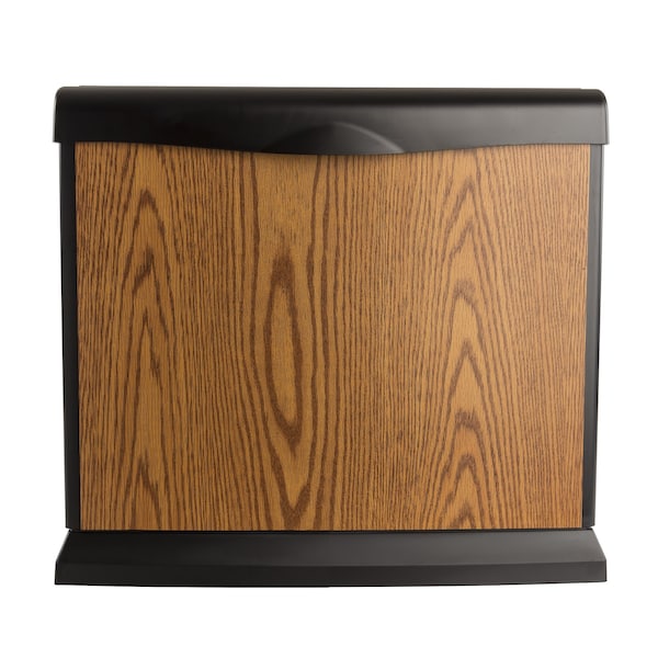 Aircare Humidifier, Console, 5 gal, 4,000 sq. ft., Console, Honey Oak - EA1407