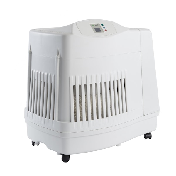Aircare Portable Humidifier, Portable, 3.6 gal, 3,600 sq. ft., Console, White - MA1201