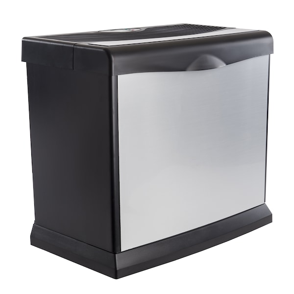 Aircare Evaporative Humidifier, 5 gal, 4,000 sq. ft., Console, Brushed Nickel - HD1409