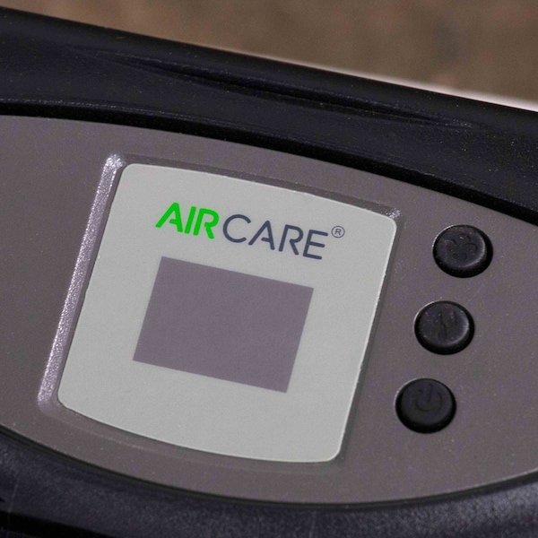 Aircare Evaporative Humidifier, 5 gal, 4,000 sq. ft., Console, Brushed Nickel - HD1409
