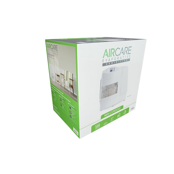Aircare Humidifier, No, 2.5 gal, 2,600 sq. ft., Mini Console, White - MA0800
