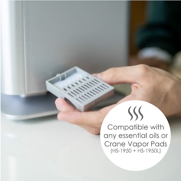 Crane Usa Premium Warm/Cool Mist digital ultrasonic humidifier - EE-6913