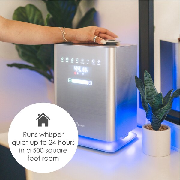 Crane Usa Premium Warm/Cool Mist digital ultrasonic humidifier - EE-6913