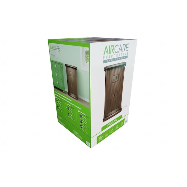 Aircare Humidifier, Portable, 3.5 gal, 2,400 sq. ft., Pedestal Style, Nutmeg - EP9 500