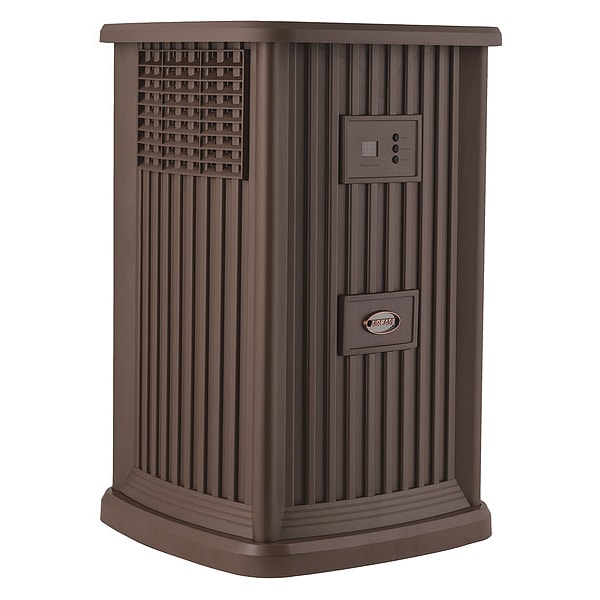 Aircare Humidifier, Portable, 3.5 gal, 2,400 sq. ft., Pedestal Style, Nutmeg - EP9 500