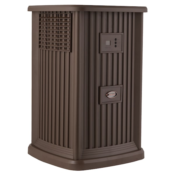 Aircare Humidifier, Portable, 3.5 gal, 2,400 sq. ft., Pedestal Style, Nutmeg - EP9 500