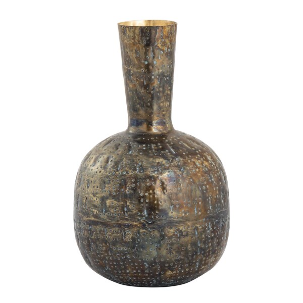 Elk Home Fowler Vase Patinated Brass, 3PK - S0807-9776/S3