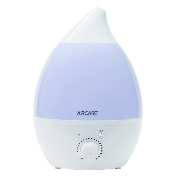 Aircare Portable Humidifier, Portable, 1 gal, 750 sq. ft., Portable, White - AUV20AWHT