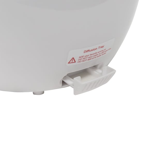 Aircare Portable Humidifier, Portable, 1 gal, 750 sq. ft., Portable, White - AUV20AWHT