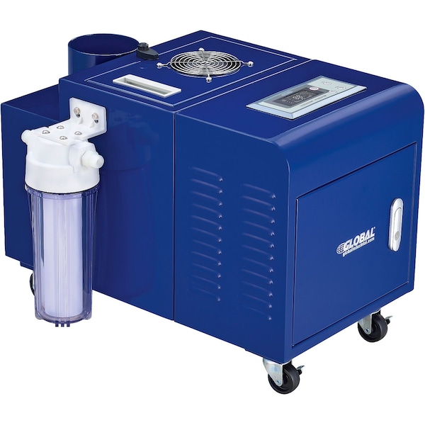 Global Industrial Ultrasonic Humidifier, Cool Mist 80 Pints Output Per Day - 246135