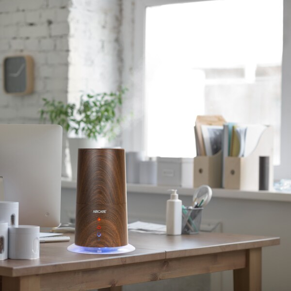 Aircare Portable Humidifier, 750 sq. ft., Walnut - MU320DWAL