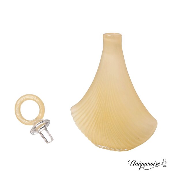 Uniquewise Unique 16-Inch Decanter-Inspired Glass Vase - Ideal Centerpiece for Entryway Tables, Dining - QI004734.S