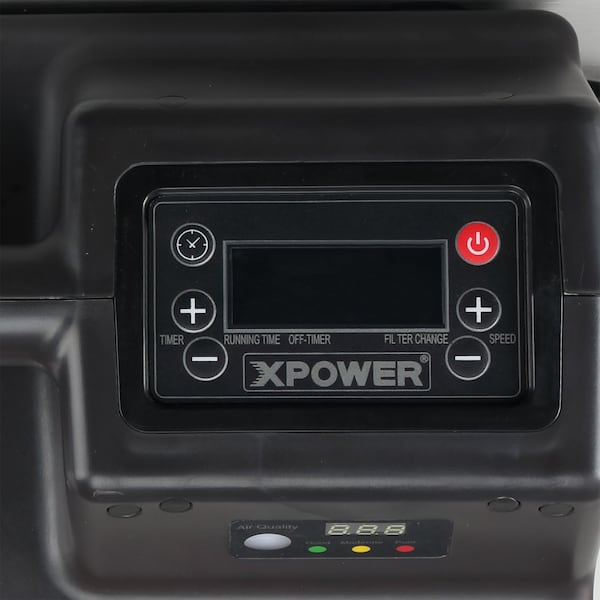Xpower Commercial 5 Stage Filtration HEPA Purifier System, Airborne Air Cleaner, Mini Air Scrubber - X-2830U