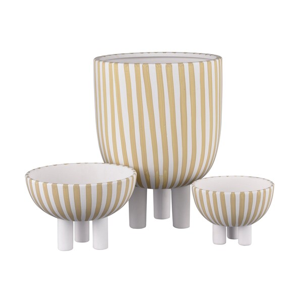 Elk Home Booth Striped Vase - H0017-10641