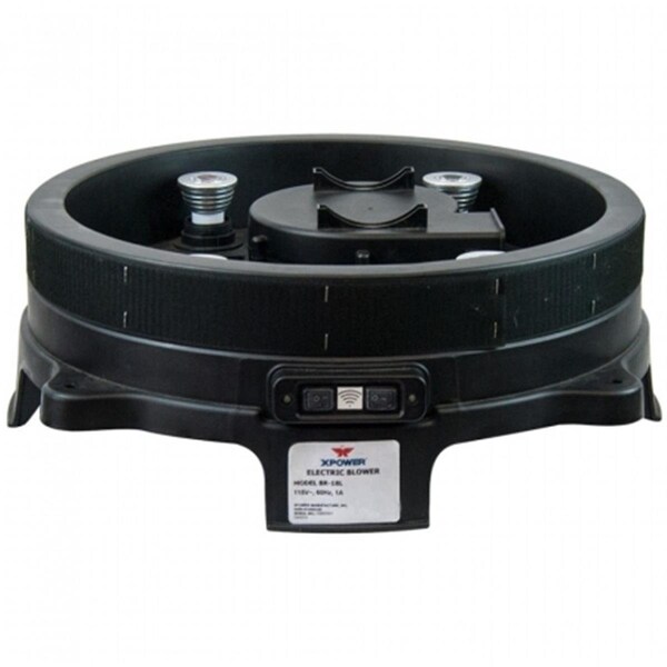 Xpower 0.14 HP 18 in. Air Puppet Inflatable Blower Fan with Color Changing LED Lights - XP626284