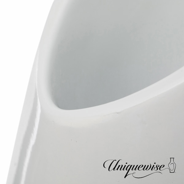 Uniquewise Modern White Large Floor Vase - 40 Inch - QI003159L