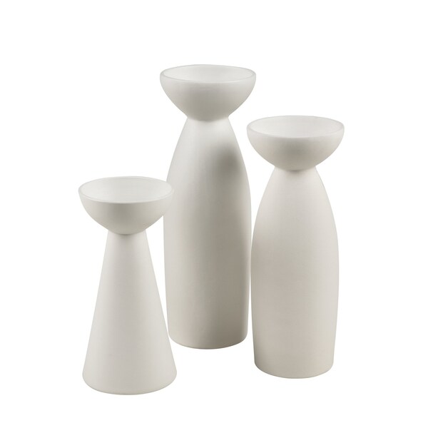 Elk Home Vickers Vase, Medium White - H0017-9743