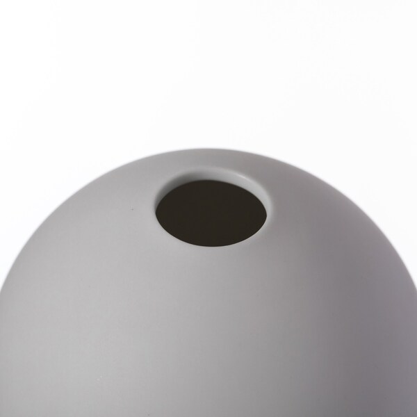 Uniquewise Contemporary White Ceramic Unique Circle Shaped Table Vase Flower Holder - QI004370.PL