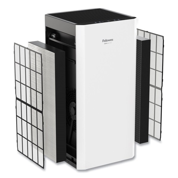 Fellowes AeraMax SV Air Purifier, 1,500 sq ft Room Capacity, White/Black - 9794501