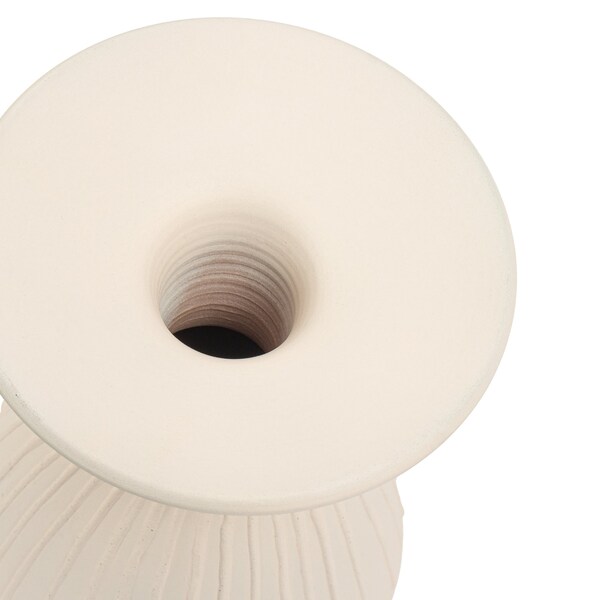 Elk Signature Doric Vase, Large White - H0517-10725