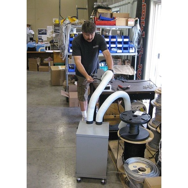 Extract-All Air Cleaning System, White, 120V, 60Hz - S-987-2A WHITE