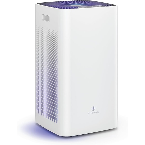 Medify Air MA112 with UV H14 with True HEPA Filter 2500 sq ft Coverage White 1Pack - MA-112UV-W1