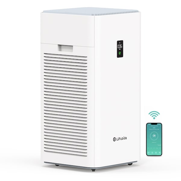 Edendirect 4555 Sq. Ft. HEPA - True Whole House Air Purifier in White with Automatic Shutoff - IR-Y1000