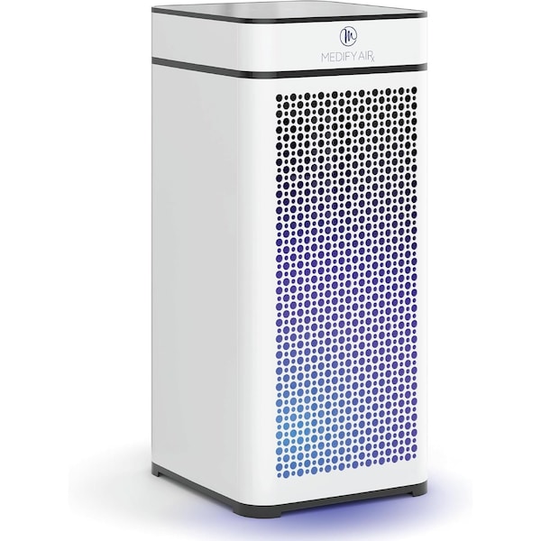 Medify Air MA40 with UV H14 with H13 True HEPA Filter 840 sq ft Coverage White 1Pack - MA-40UV-W1