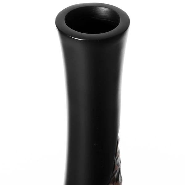Uniquewise Contemporary Bottle Shape Decorative Floor Vase, Brown with Cobbled Stone Pattern, 27 Inch - QI004178.S
