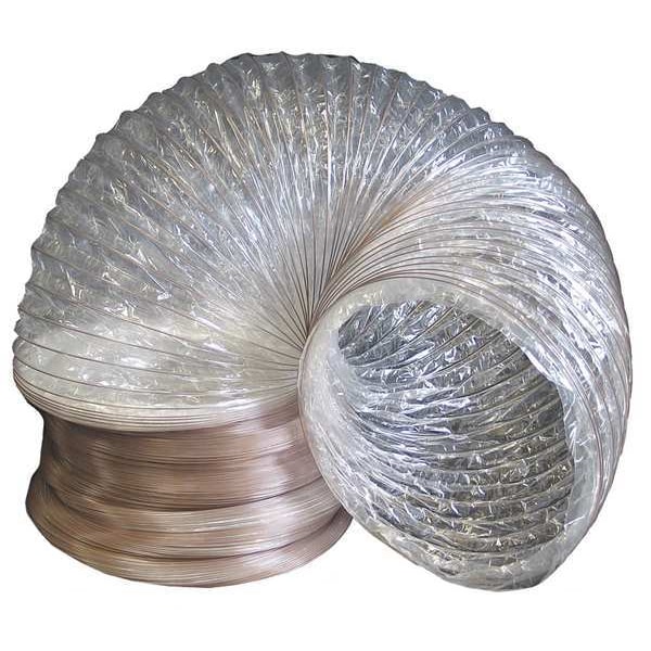 Omnitec Flexible Duct 8 dia., Mylar, 25 ft. L - MD8