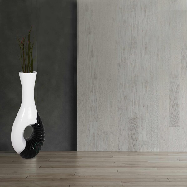 Uniquewise Modern Black and White Large Floor Vase - 43 Inch - QI003209L