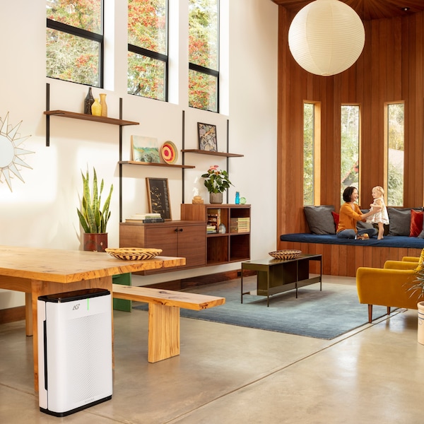 Brondell Pro Sanitizing Air Purifier for Purification Virus, Bacteria and Allergens - P700BB-W