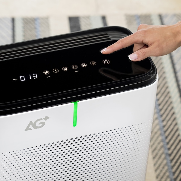 Brondell Pro Sanitizing Air Purifier for Purification Virus, Bacteria and Allergens - P700BB-W