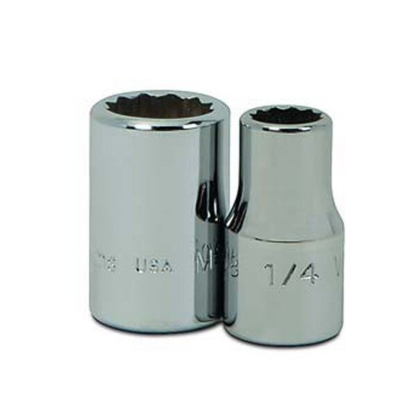 Williams Socket, 7/8 Inch OAL, Shallow, 1/4 Inch Dr, 5/16 Inch Size - JHWM-1210
