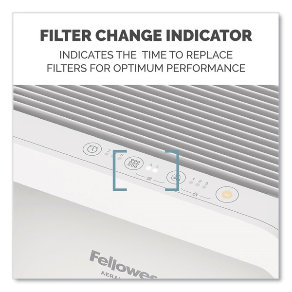 Fellowes AeraMax SE Air Purifier, 30 ft x 30.5 ft Room Capacity, White - 9794601