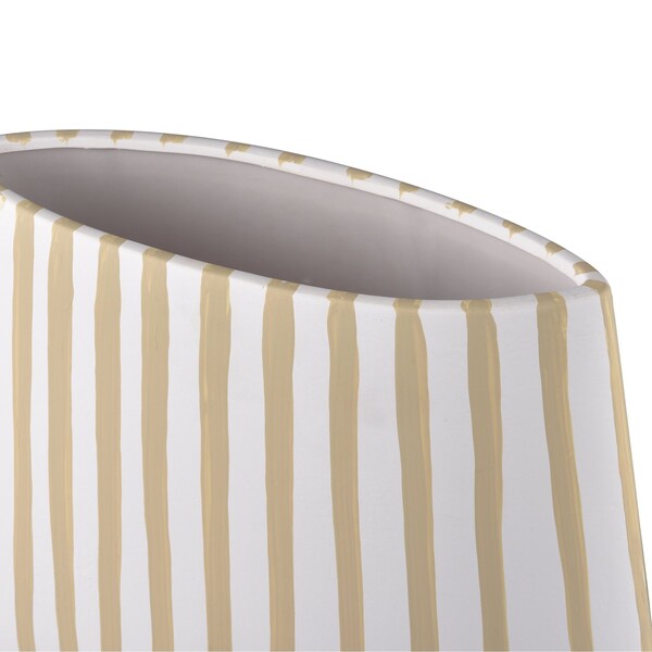Elk Home Hawking Striped Vase, Extra Large - H0017-10638