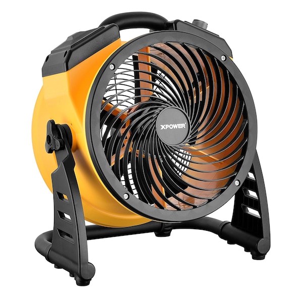 Xpower Air Circulator Utility Fan, 900 CFM, Variable Speed, 11 in  Sealed Brushless DC Motor - FC-125B