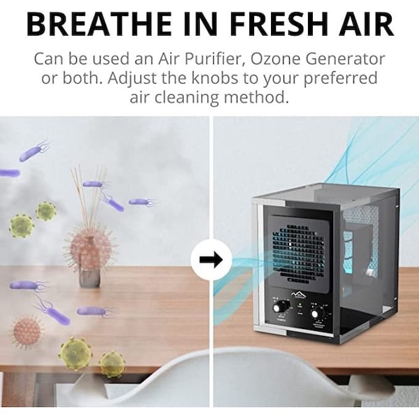 Prolux New Comfort Powerful 6 Stage Air Purifier & Ozone Generator - F101ACRYLIC