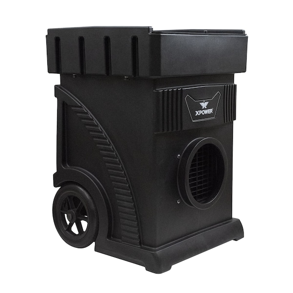 Xpower Brushless DC Motor 2000 CFM Commercial HEPA Air Filtration PM2.5 Air Quality Sensor - AP-2500D