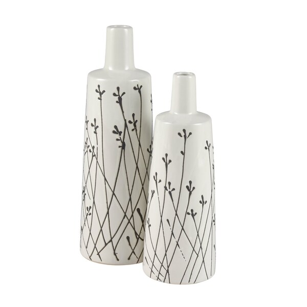 Elk Home Melton Vase, Large White - S0017-9725