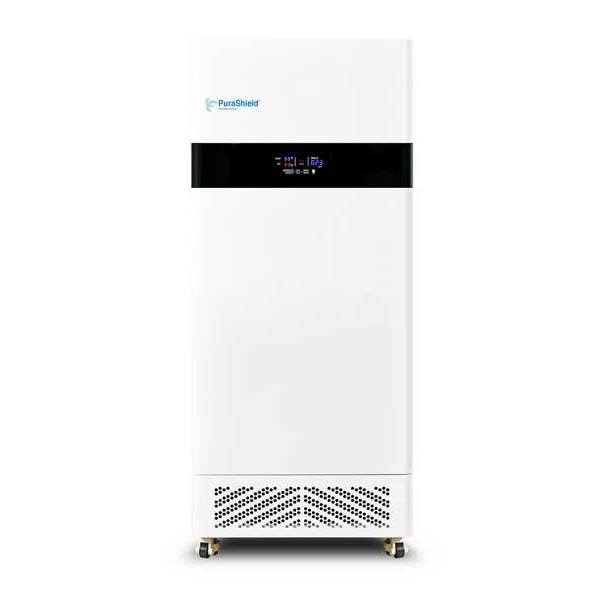 Purashield Portable Air Cleaner, 1,100 cfm, 3 Speed - SMART-1000-1V