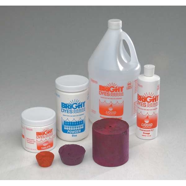 Bright Dyes Dye Tracer Powder, Fluorescent Red, 1 lb - 105403