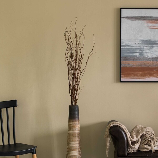 Uniquewise Brown Dry Branches Authentic Willow Birch Sticks for Home Decoration, Wedding Craft, and Floor Vase - QI004415