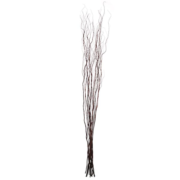 Uniquewise Brown Dry Branches Authentic Willow Birch Sticks for Home Decoration, Wedding Craft, and Floor Vase - QI004415