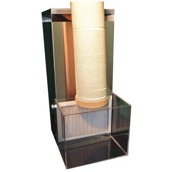 E. L. Foust Co Air Purifier, Silver, Stainless Steel - 400SS-DENTAL