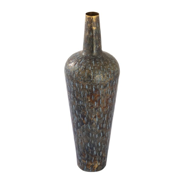Elk Home Fowler Vase, Large Patinated Brass - S0807-9778
