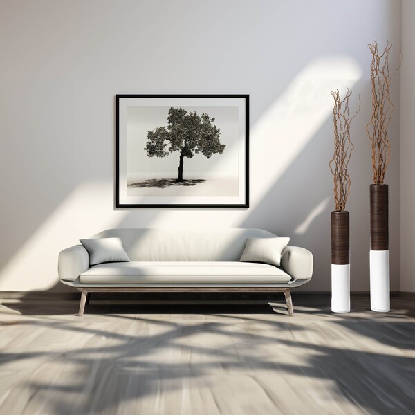 Uniquewise Modern Tall Decorative White and Brown Ribbed Cylinder Floor Vase, PK 2 - QI004190.2