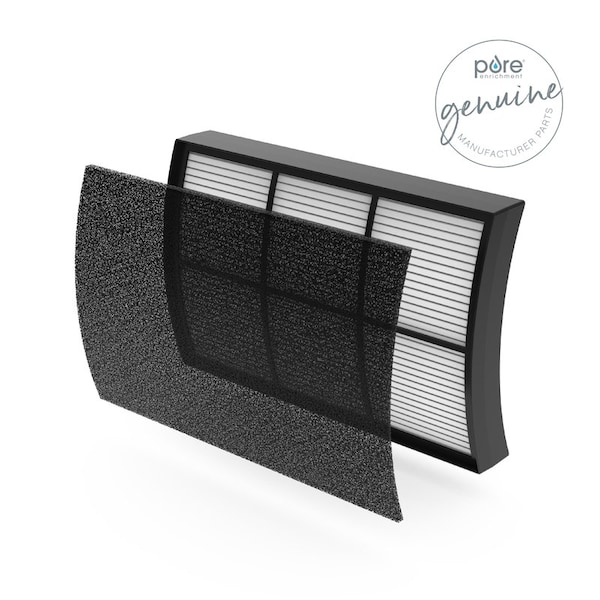 Pure Enrichment Pure Enrichment PureZone 5-3/4 in. H X 1/4 in. W Rectangular HEPA Air Purifier Filter 1 pk - PECOMFIL