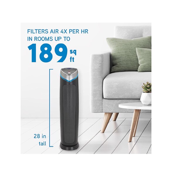 Germ Guardian Germ Guardian HEPA Air Purifier Tower 189 sq ft - AC5250PT